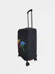 Черный чехол на чемодан/Чехол на чемодан купить/дорожная сумка/хозяйственные сумки S/M/L/XL