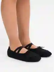 Черный балетки для танцев, хореографии, гимнастики