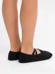 Черный балетки для танцев, хореографии, гимнастики