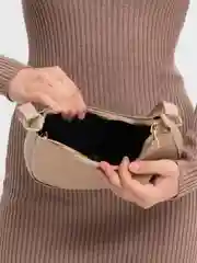 Серый сумка женская, кроссбоди, из экокожи