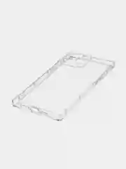 Прозрачный чехол для Apple iPhone 15, 15 Plus, 15 Pro, 15 Pro Max силиконовый КАРТОФАН прямоугольный