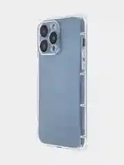 Прозрачный чехол для Apple iPhone 15, 15 Plus, 15 Pro, 15 Pro Max силиконовый КАРТОФАН прямоугольный