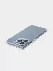Прозрачный чехол для Apple iPhone 15, 15 Plus, 15 Pro, 15 Pro Max силиконовый КАРТОФАН прямоугольный