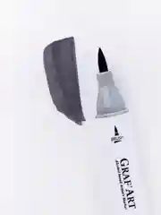 Маркер спиртовой Малевичъ GrafArt Brush, Оттенки серого, 1 шт