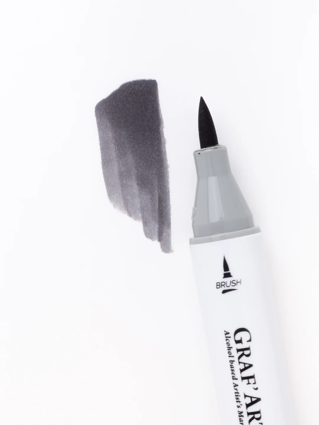 Маркер спиртовой Малевичъ GrafArt Brush, Оттенки серого, 1 шт