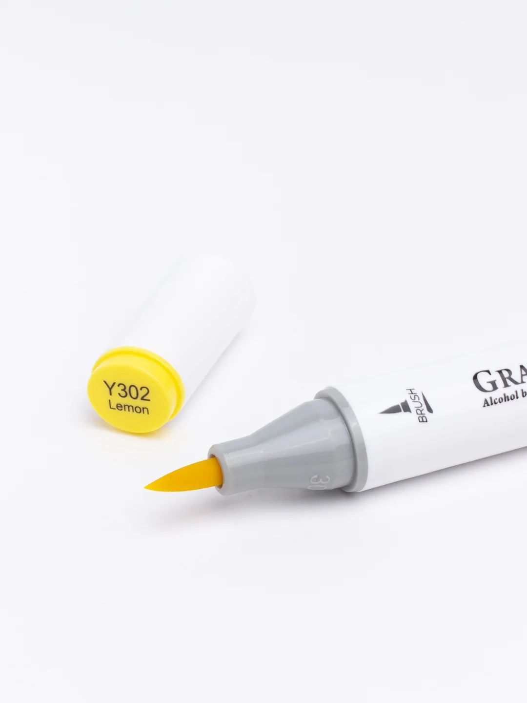 Маркер спиртовой Малевичъ GrafArt Brush, Оттенки желтого, 1 шт