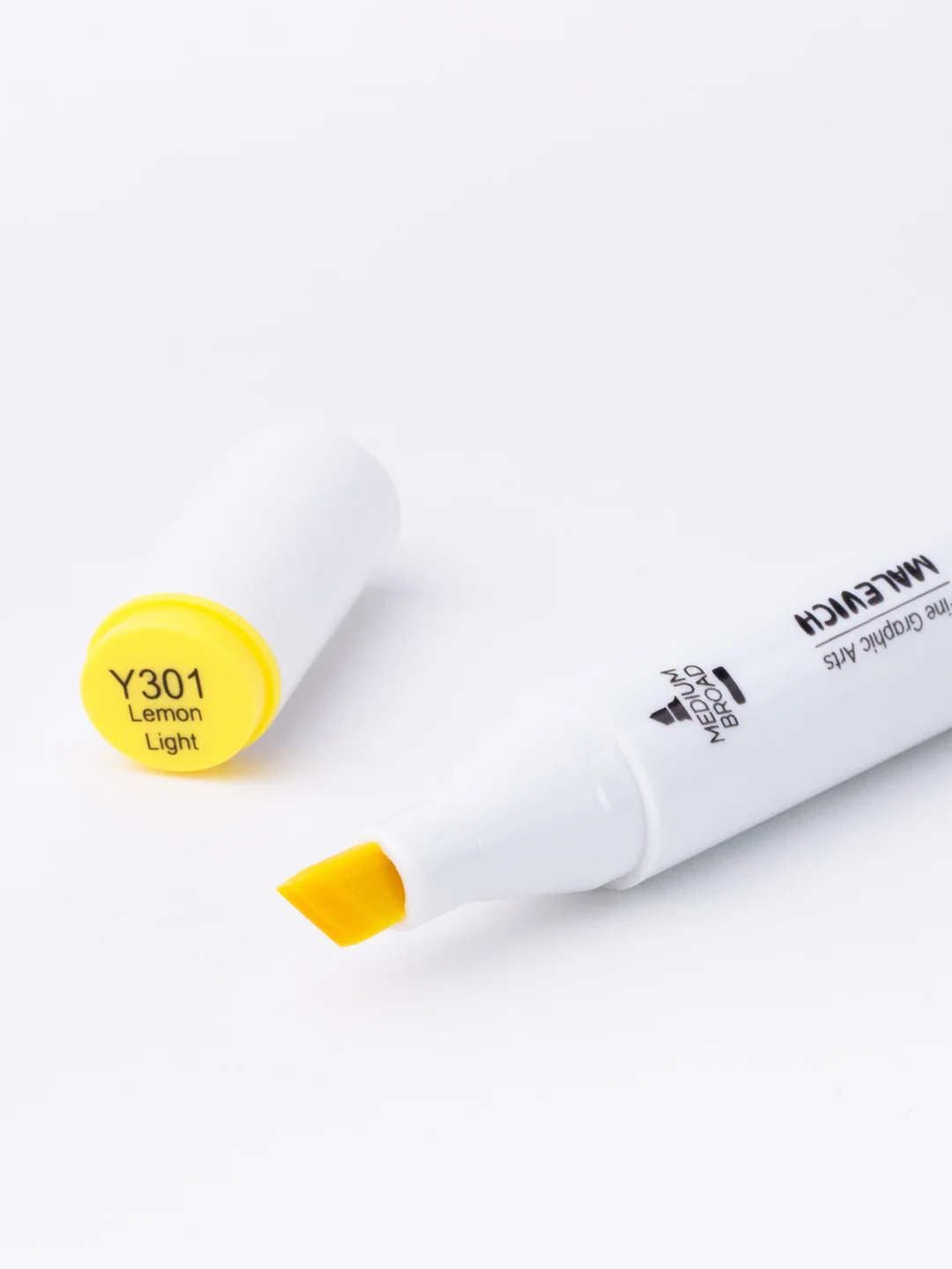 Маркер спиртовой Малевичъ GrafArt Brush, Оттенки желтого, 1 шт