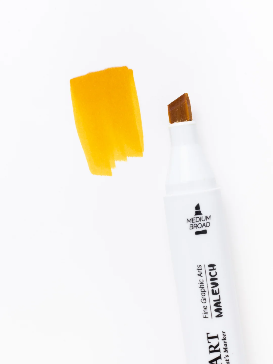 Маркер спиртовой Малевичъ GrafArt Brush, Оттенки желтого, 1 шт