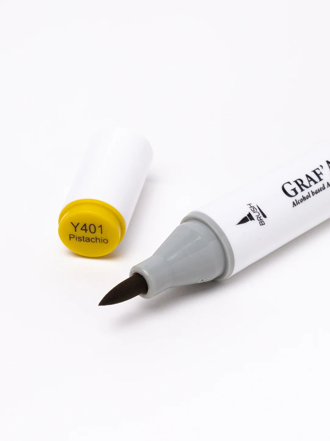 Маркер спиртовой Малевичъ GrafArt Brush, Оттенки желтого, 1 шт