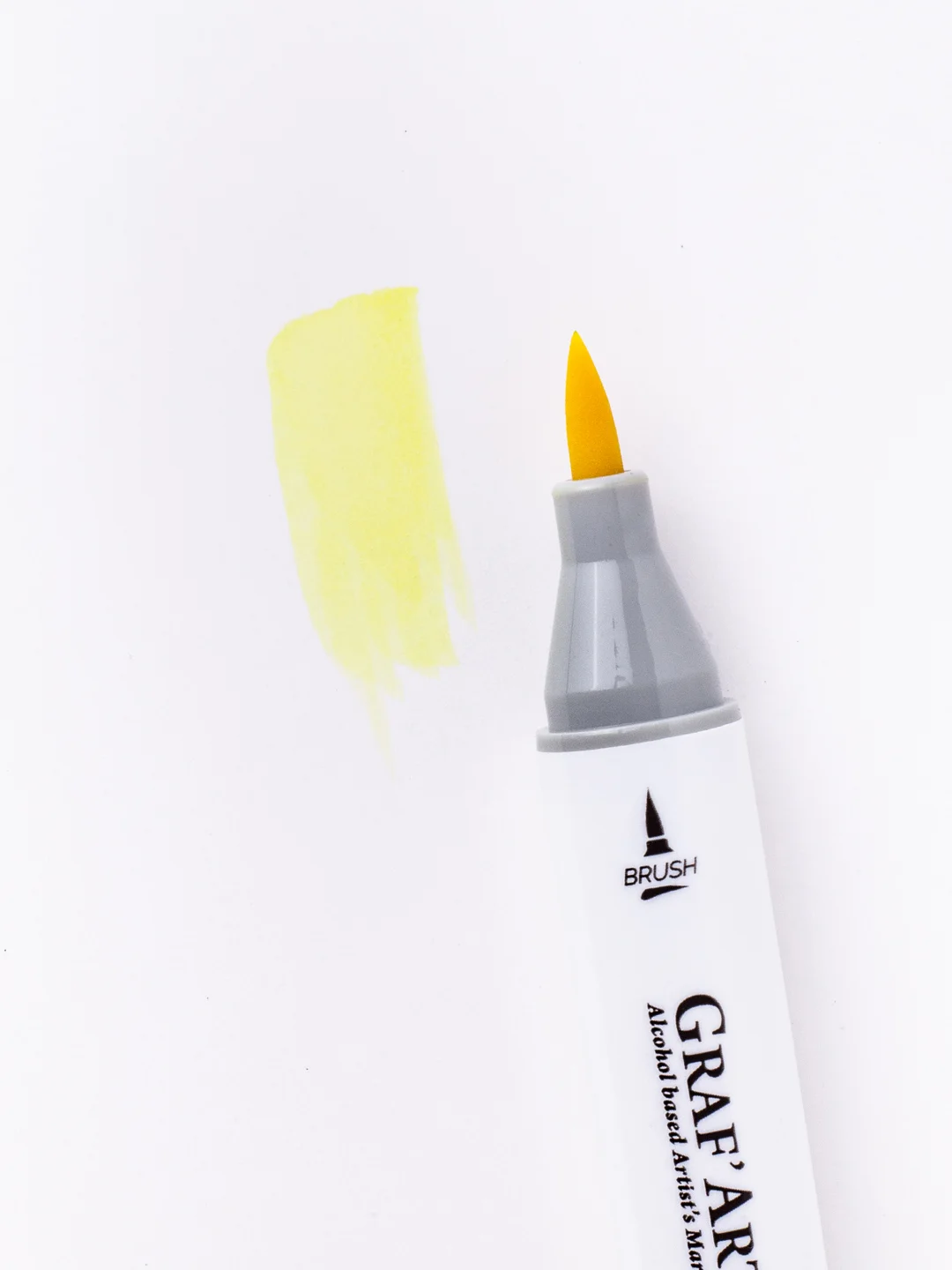 Маркер спиртовой Малевичъ GrafArt Brush, Оттенки желтого, 1 шт