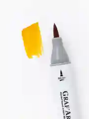 Маркер спиртовой Малевичъ GrafArt Brush, Оттенки желтого, 1 шт