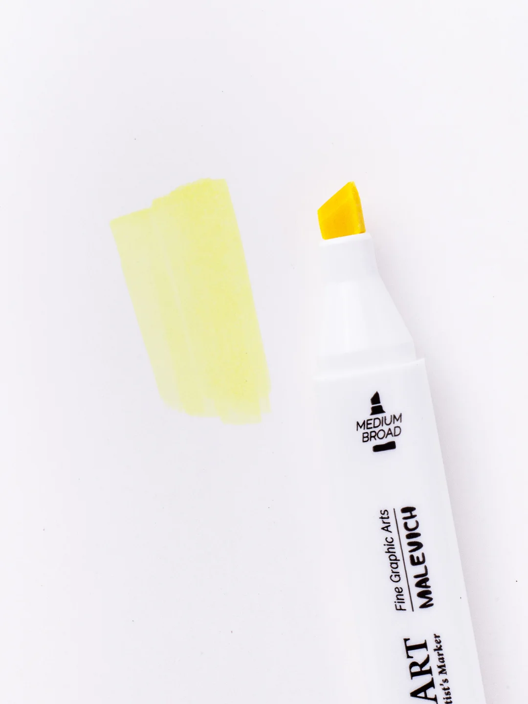 Маркер спиртовой Малевичъ GrafArt Brush, Оттенки желтого, 1 шт