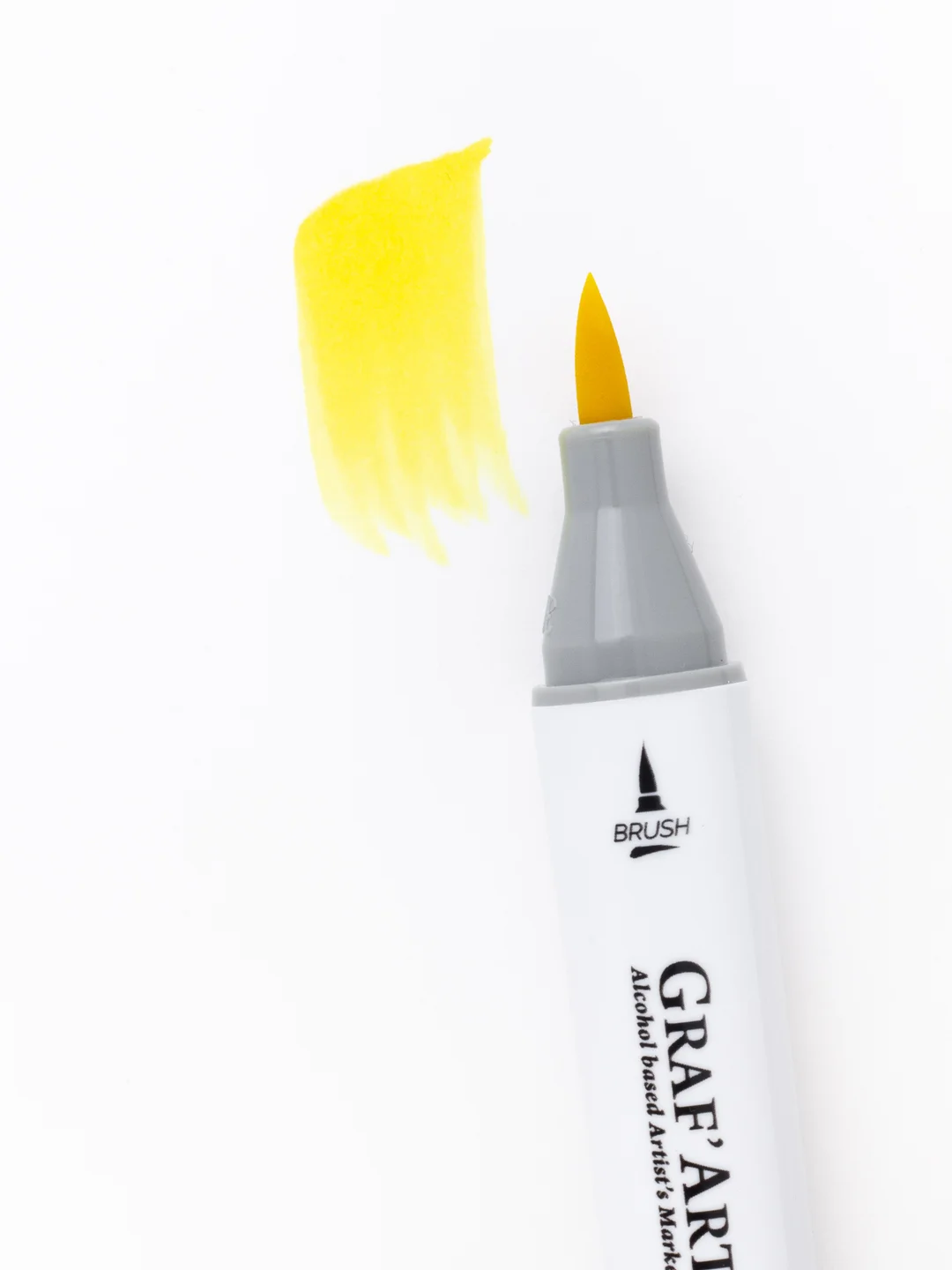 Маркер спиртовой Малевичъ GrafArt Brush, Оттенки желтого, 1 шт