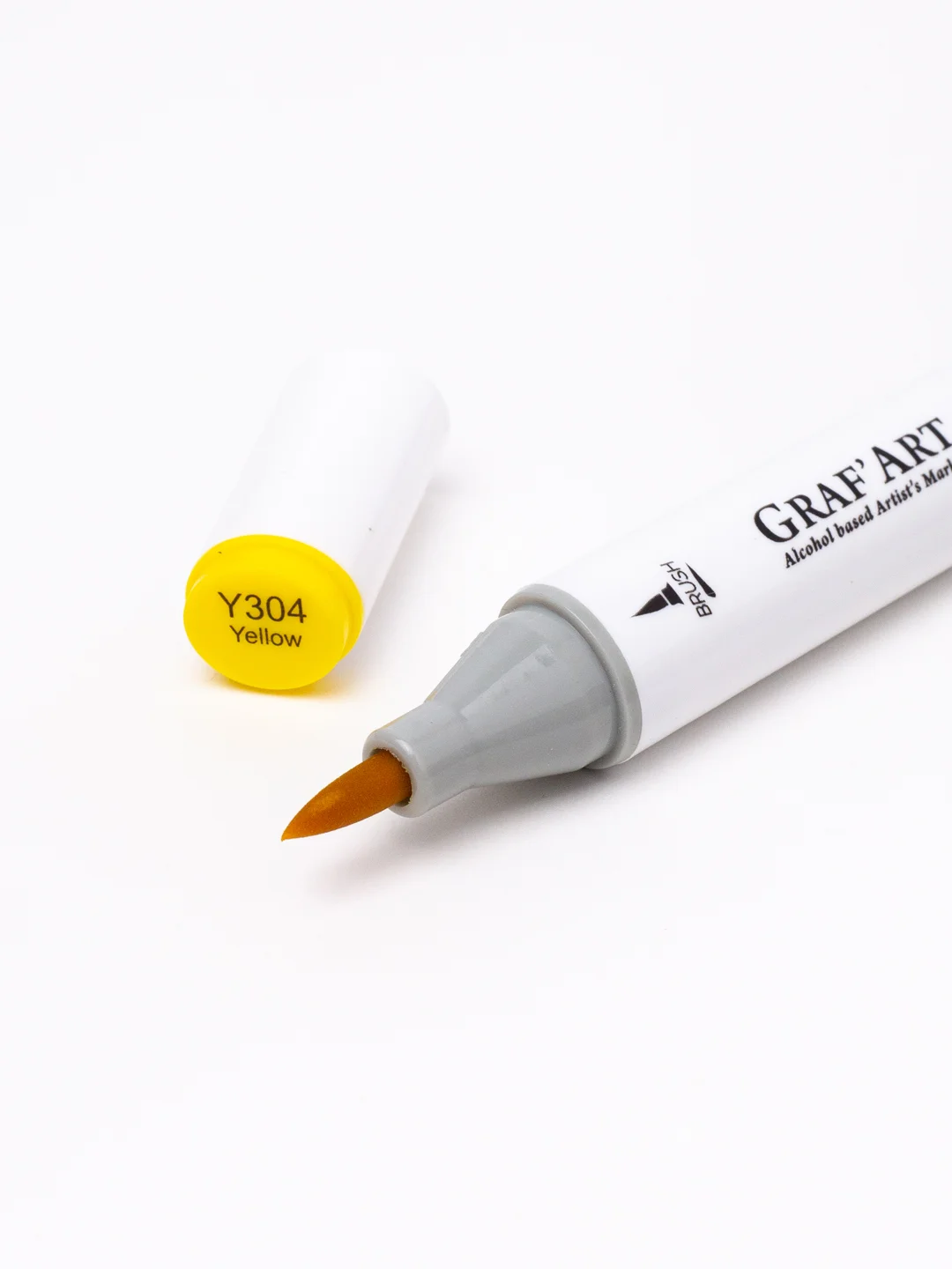 Маркер спиртовой Малевичъ GrafArt Brush, Оттенки желтого, 1 шт