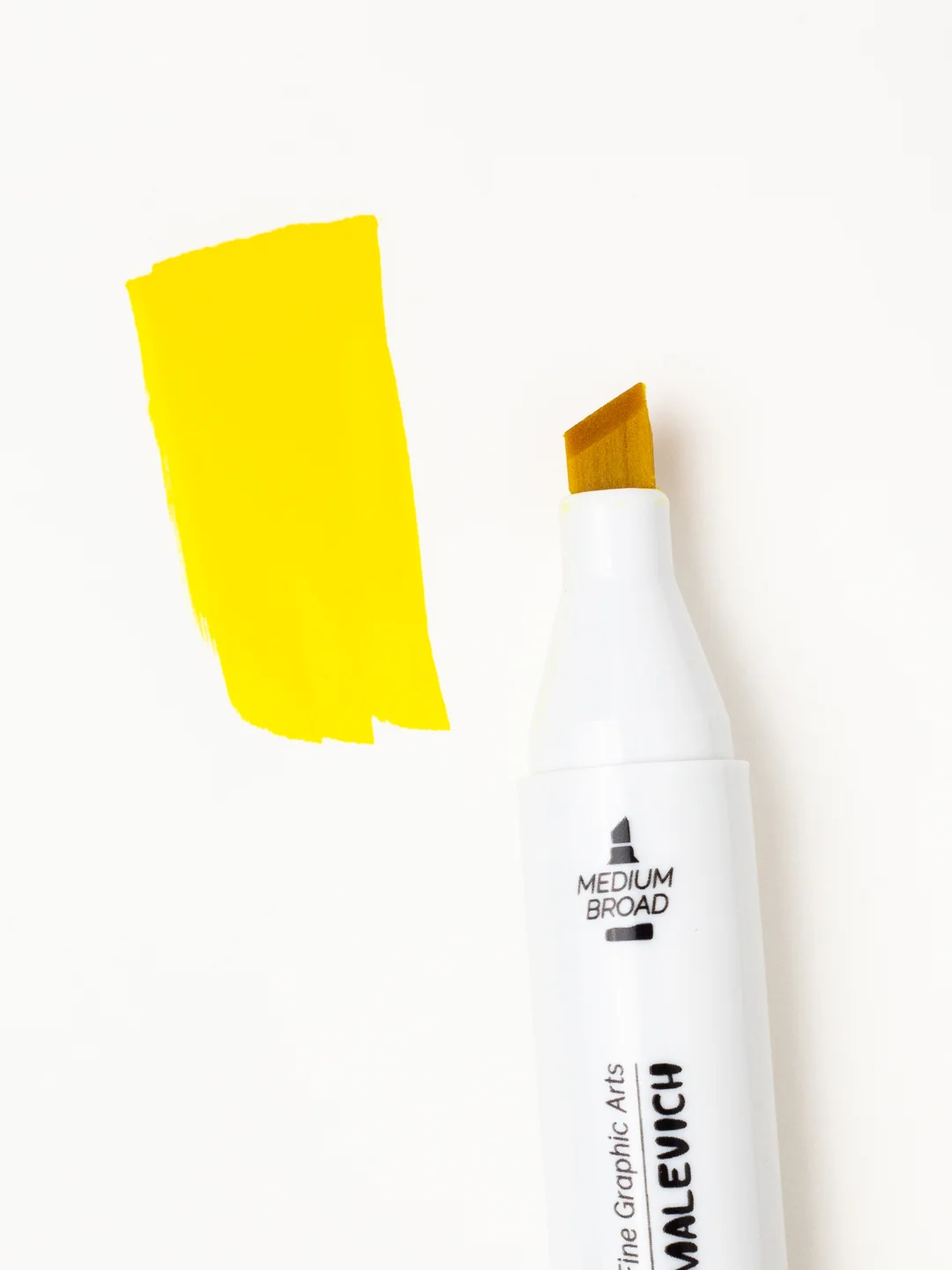 Маркер спиртовой Малевичъ GrafArt Brush, Оттенки желтого, 1 шт