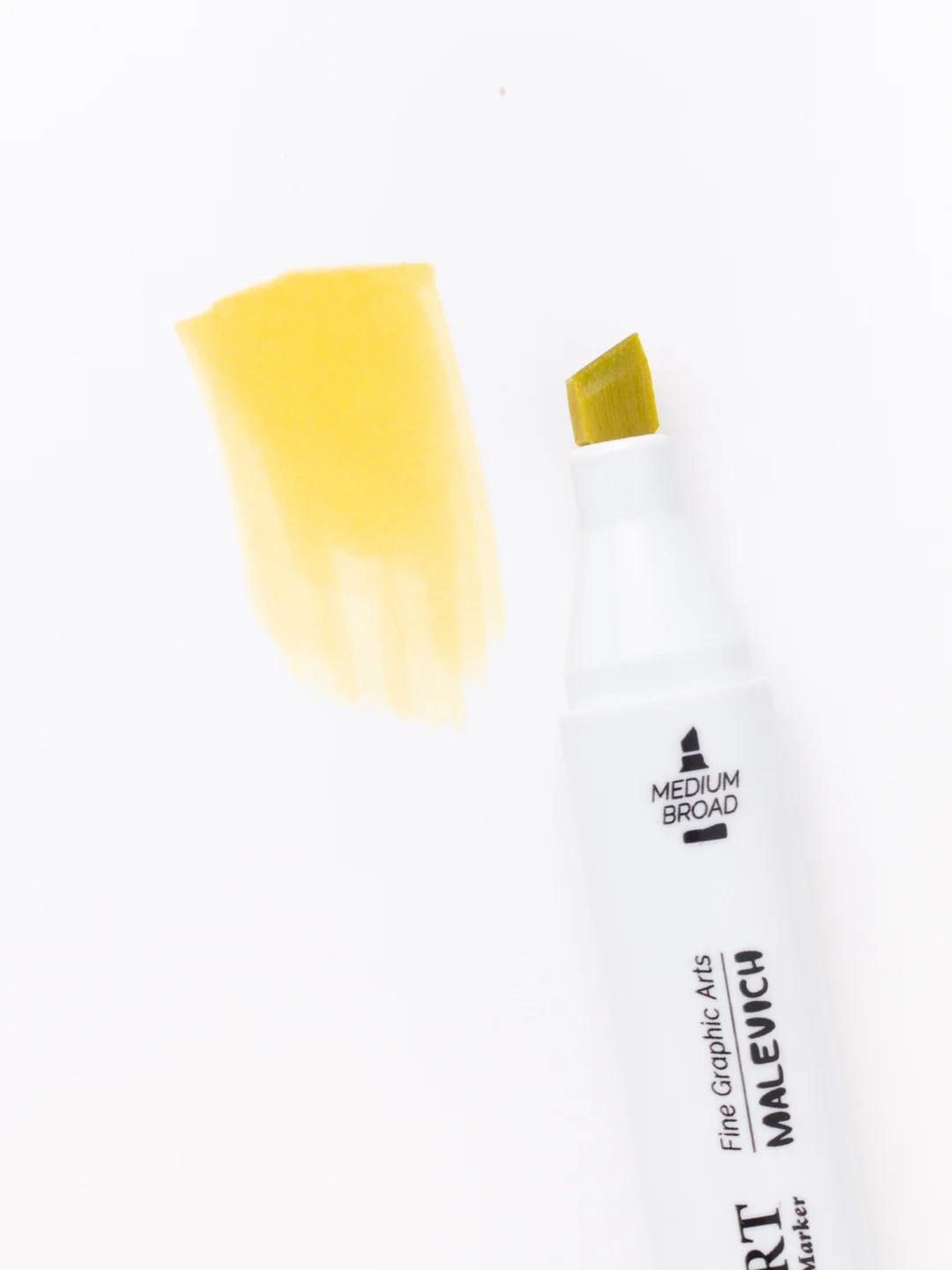 Маркер спиртовой Малевичъ GrafArt Brush, Оттенки желтого, 1 шт