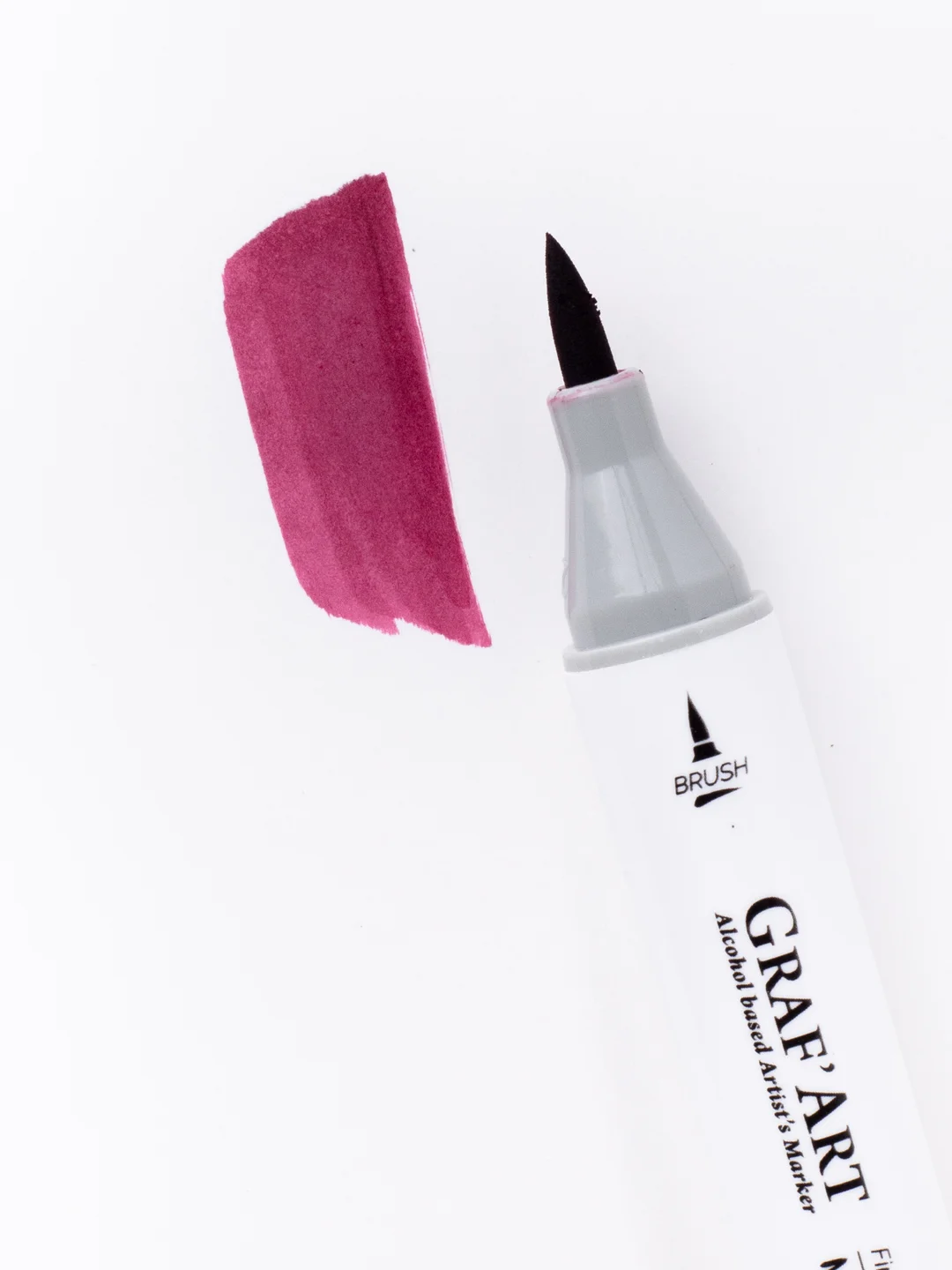 Маркер спиртовой Малевичъ GrafArt Brush, Оттенки розового, 1 шт