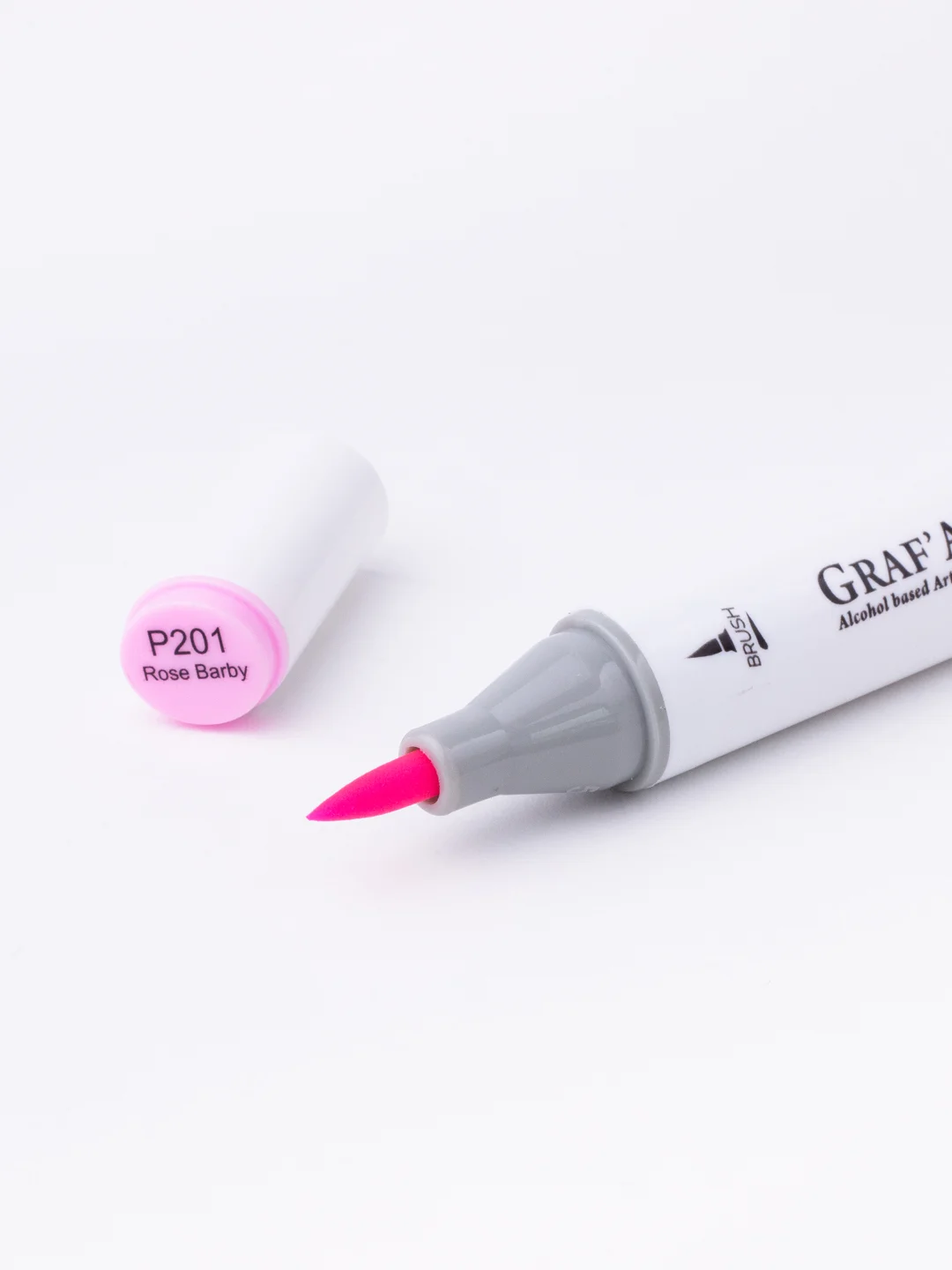 Маркер спиртовой Малевичъ GrafArt Brush, Оттенки розового, 1 шт