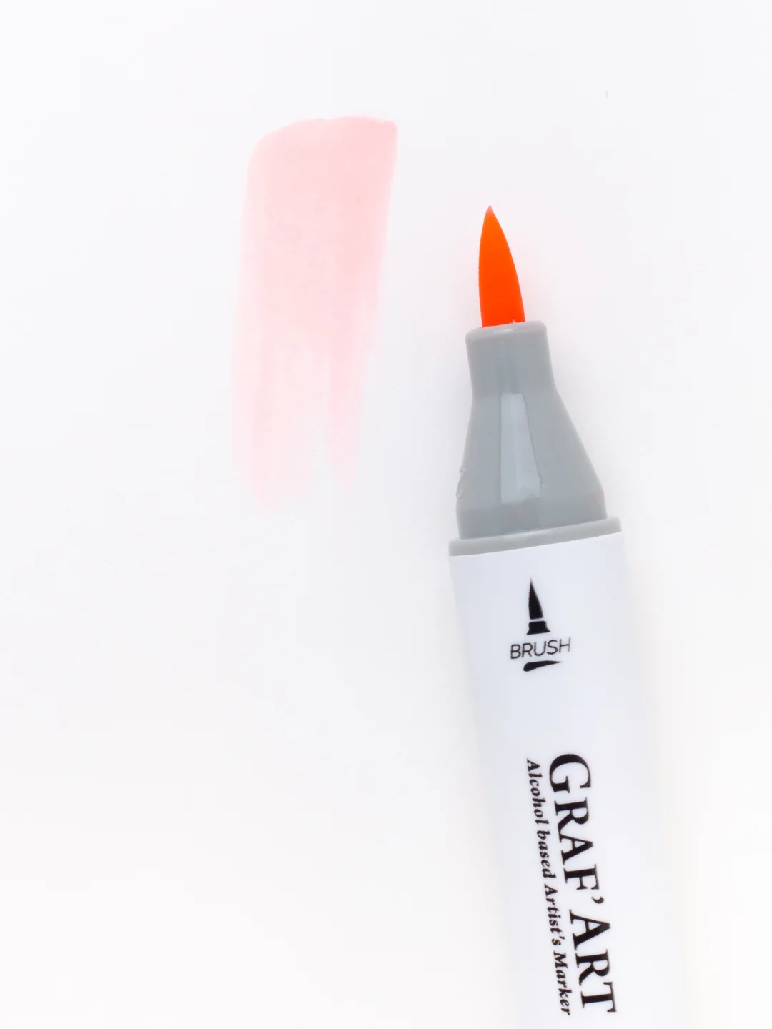 Маркер спиртовой Малевичъ GrafArt Brush, Оттенки розового, 1 шт