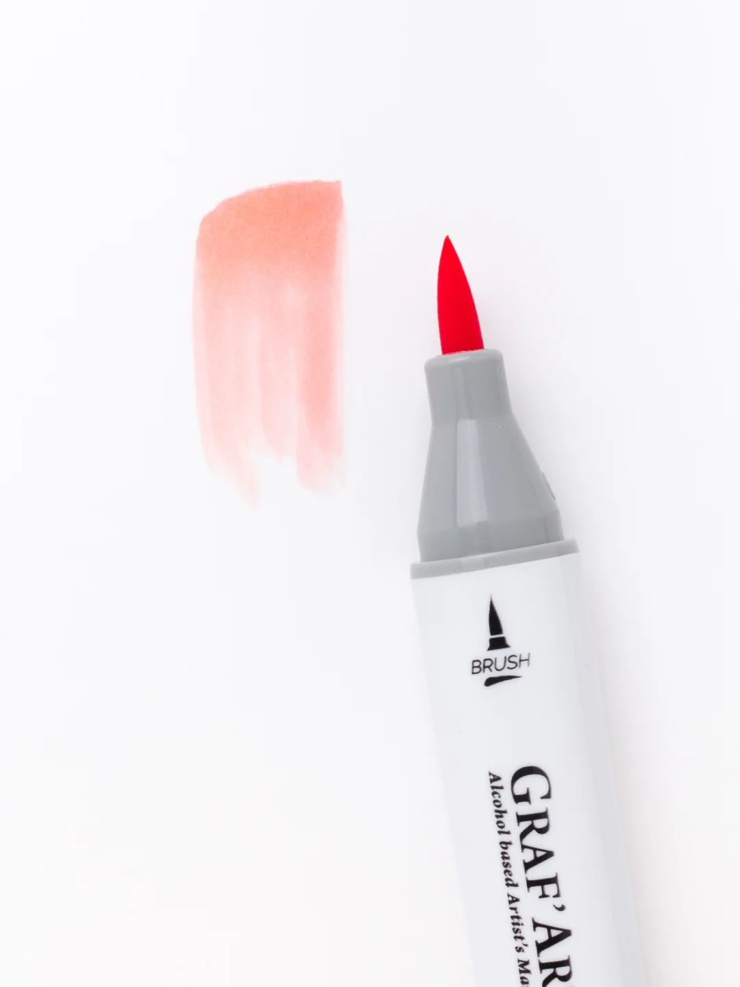 Маркер спиртовой Малевичъ GrafArt Brush, Оттенки розового, 1 шт