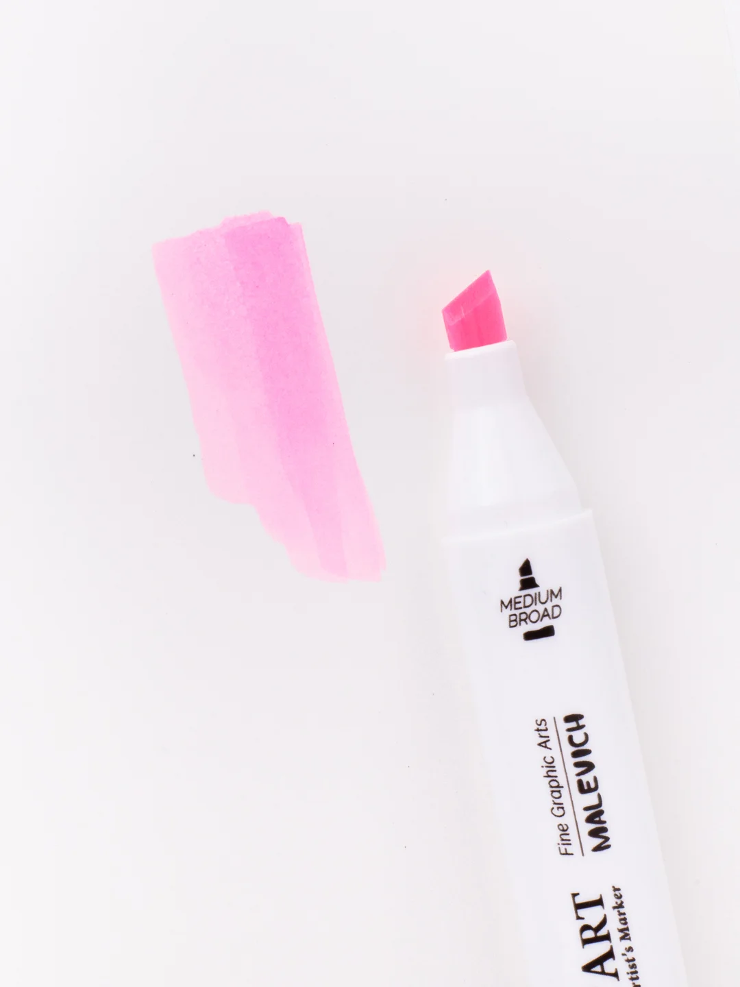 Маркер спиртовой Малевичъ GrafArt Brush, Оттенки розового, 1 шт