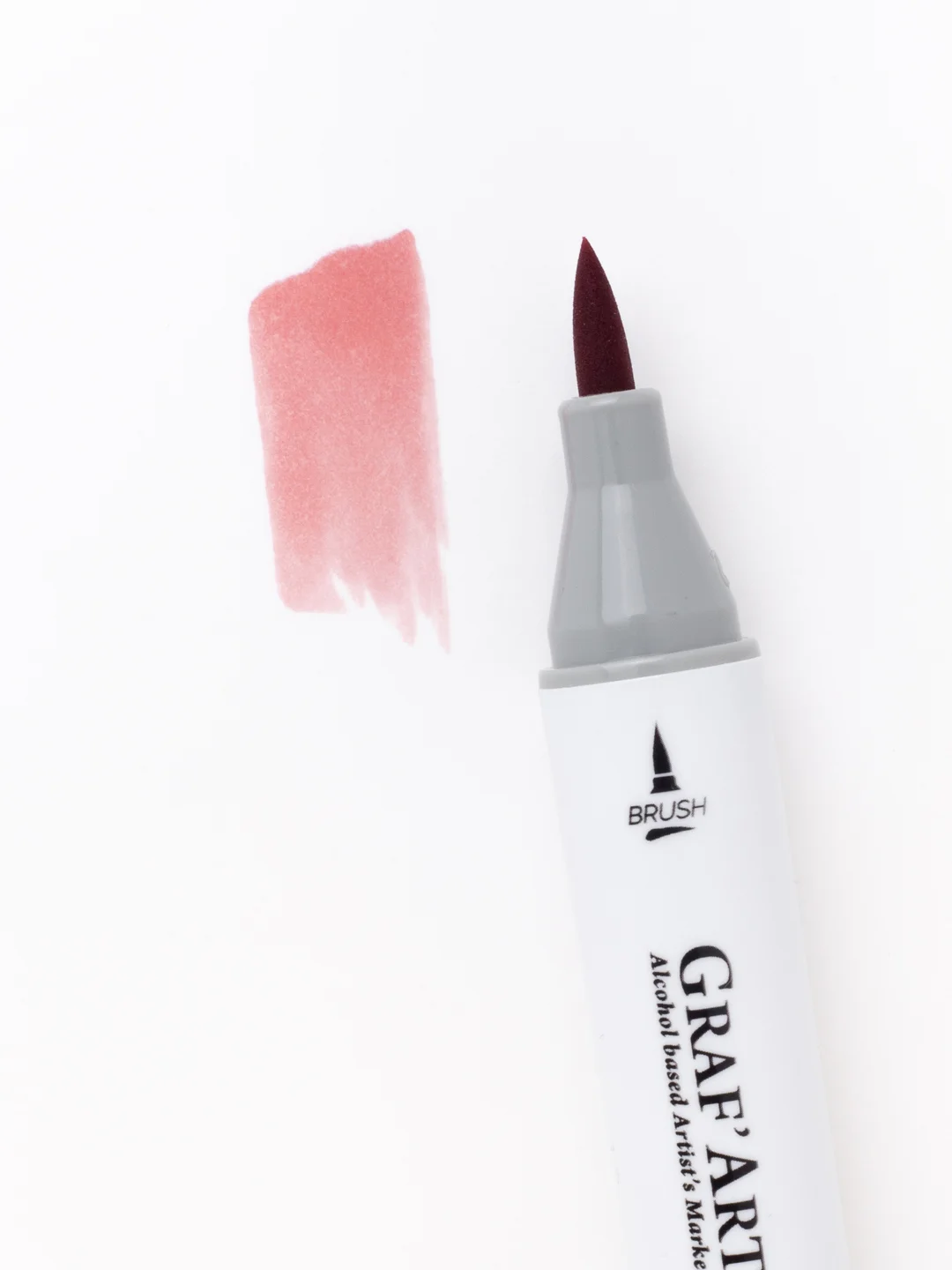 Маркер спиртовой Малевичъ GrafArt Brush, Оттенки розового, 1 шт