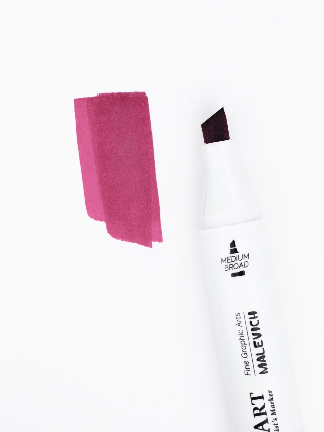 Маркер спиртовой Малевичъ GrafArt Brush, Оттенки розового, 1 шт