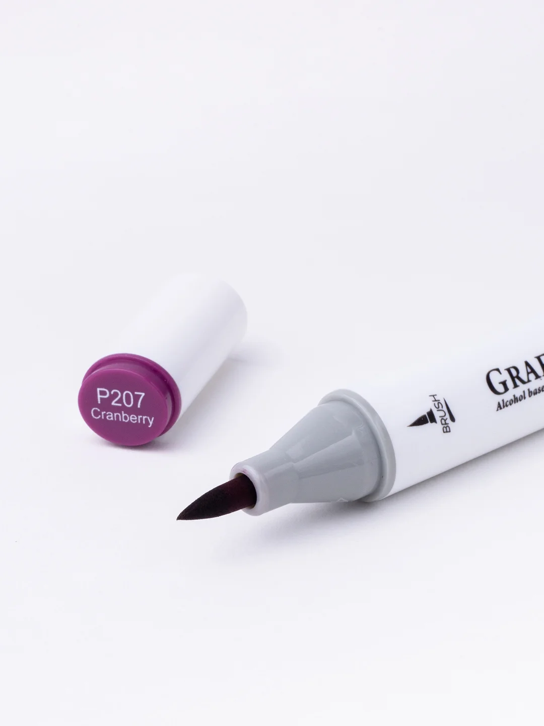 Маркер спиртовой Малевичъ GrafArt Brush, Оттенки розового, 1 шт