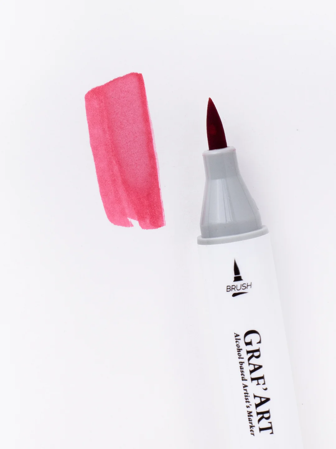 Маркер спиртовой Малевичъ GrafArt Brush, Оттенки розового, 1 шт