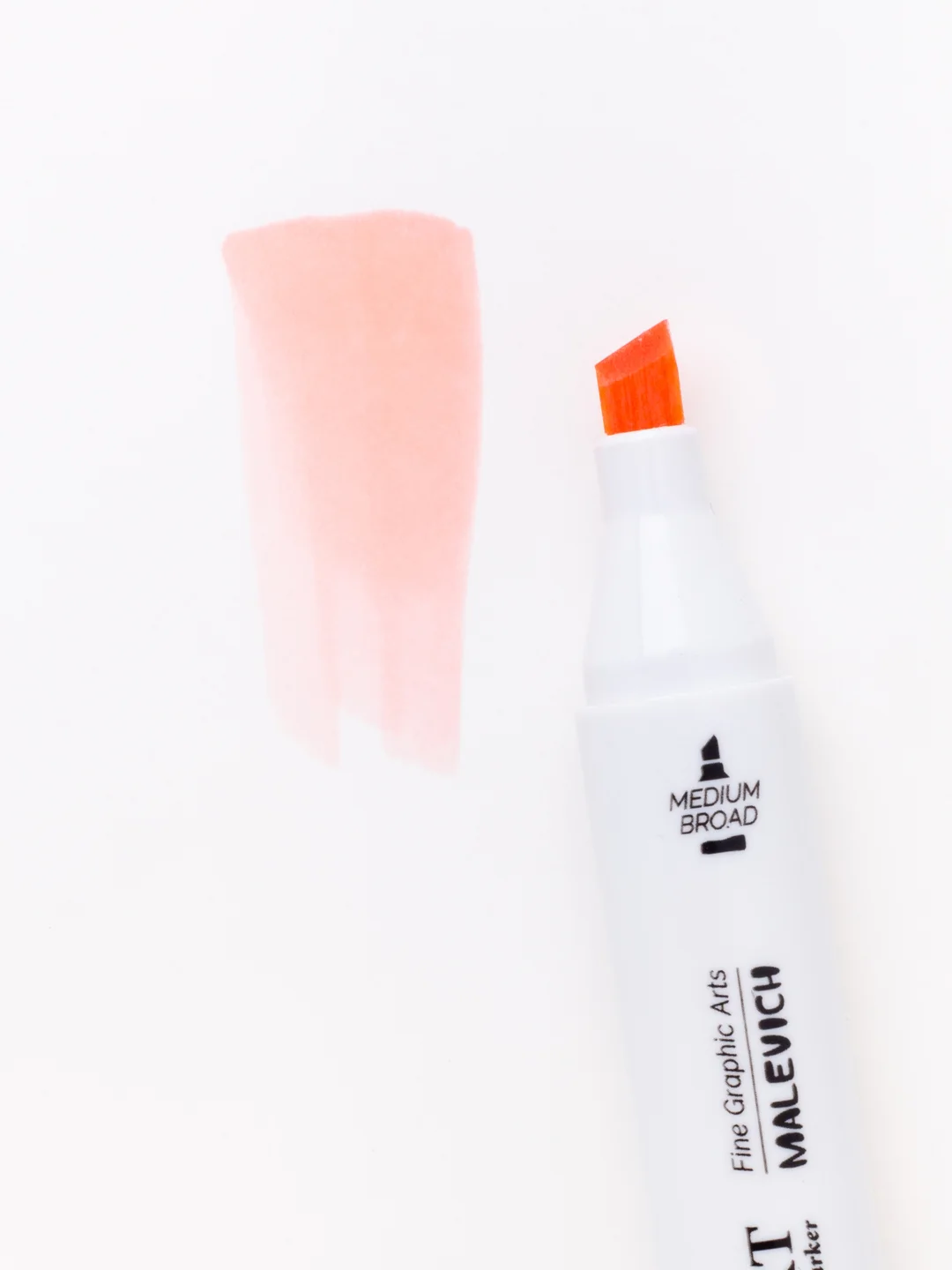 Маркер спиртовой Малевичъ GrafArt Brush, Оттенки розового, 1 шт