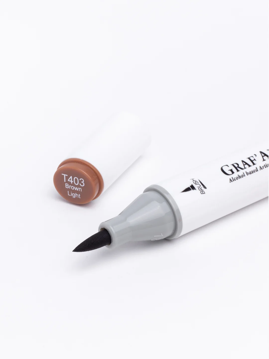 Маркер спиртовой Малевичъ GrafArt Brush, Оттенки коричневого, 1 шт