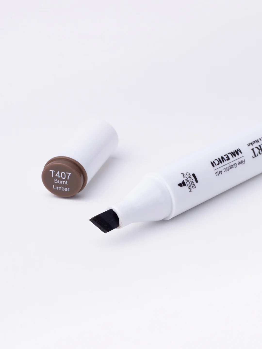 Маркер спиртовой Малевичъ GrafArt Brush, Оттенки коричневого, 1 шт