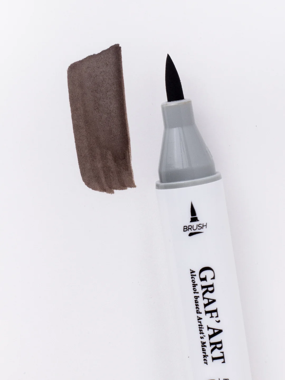 Маркер спиртовой Малевичъ GrafArt Brush, Оттенки коричневого, 1 шт