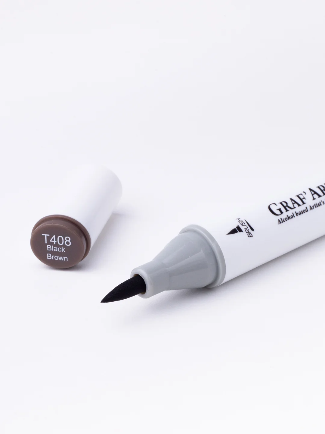 Маркер спиртовой Малевичъ GrafArt Brush, Оттенки коричневого, 1 шт
