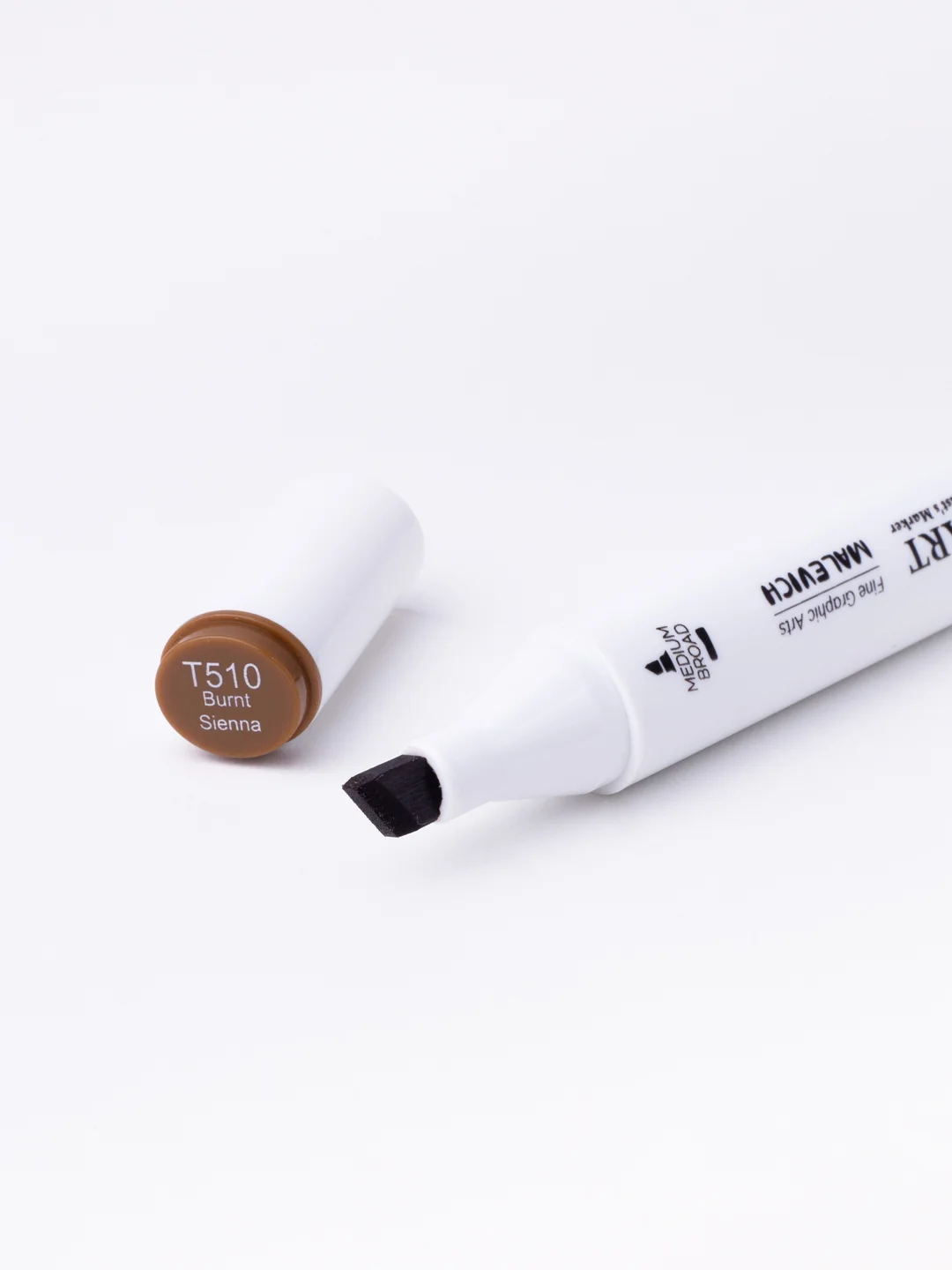 Маркер спиртовой Малевичъ GrafArt Brush, Оттенки коричневого, 1 шт