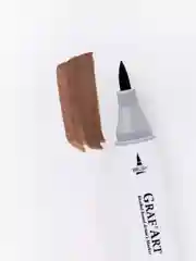 Маркер спиртовой Малевичъ GrafArt Brush, Оттенки коричневого, 1 шт