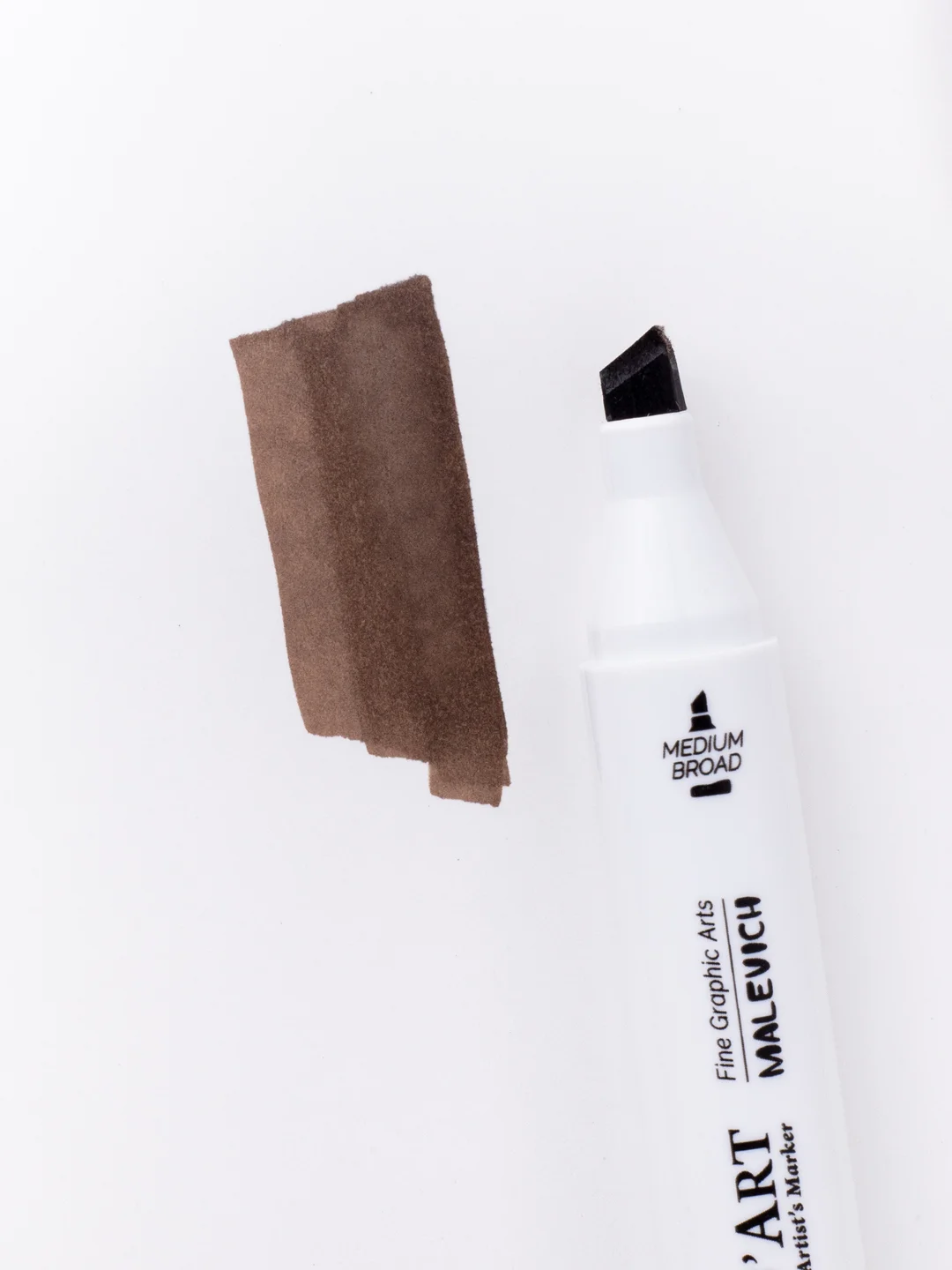 Маркер спиртовой Малевичъ GrafArt Brush, Оттенки коричневого, 1 шт