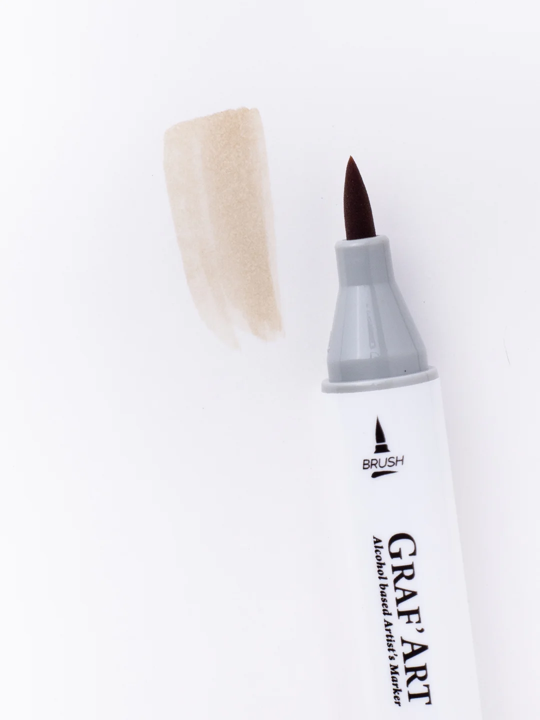 Маркер спиртовой Малевичъ GrafArt Brush, Оттенки коричневого, 1 шт