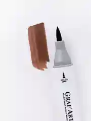 Маркер спиртовой Малевичъ GrafArt Brush, Оттенки коричневого, 1 шт