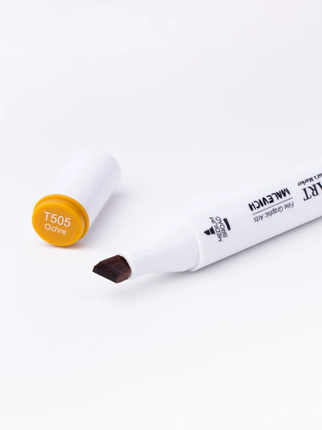 Маркер спиртовой Малевичъ GrafArt Brush, Оттенки коричневого, 1 шт