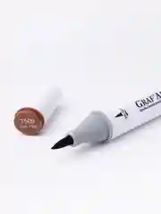 Маркер спиртовой Малевичъ GrafArt Brush, Оттенки коричневого, 1 шт