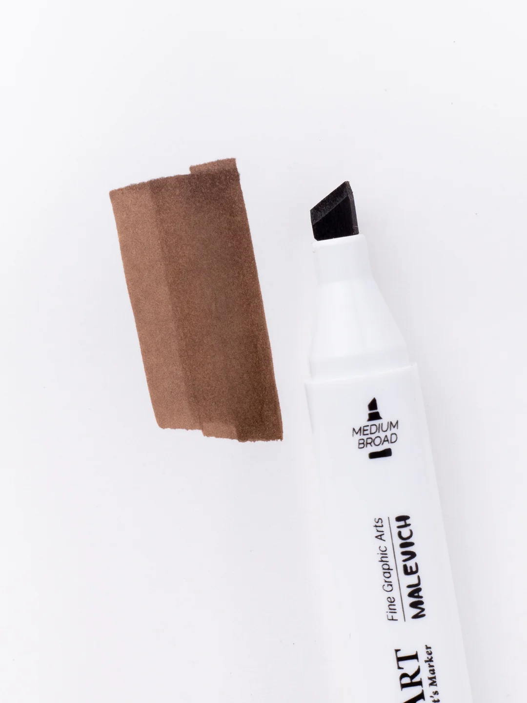 Маркер спиртовой Малевичъ GrafArt Brush, Оттенки коричневого, 1 шт