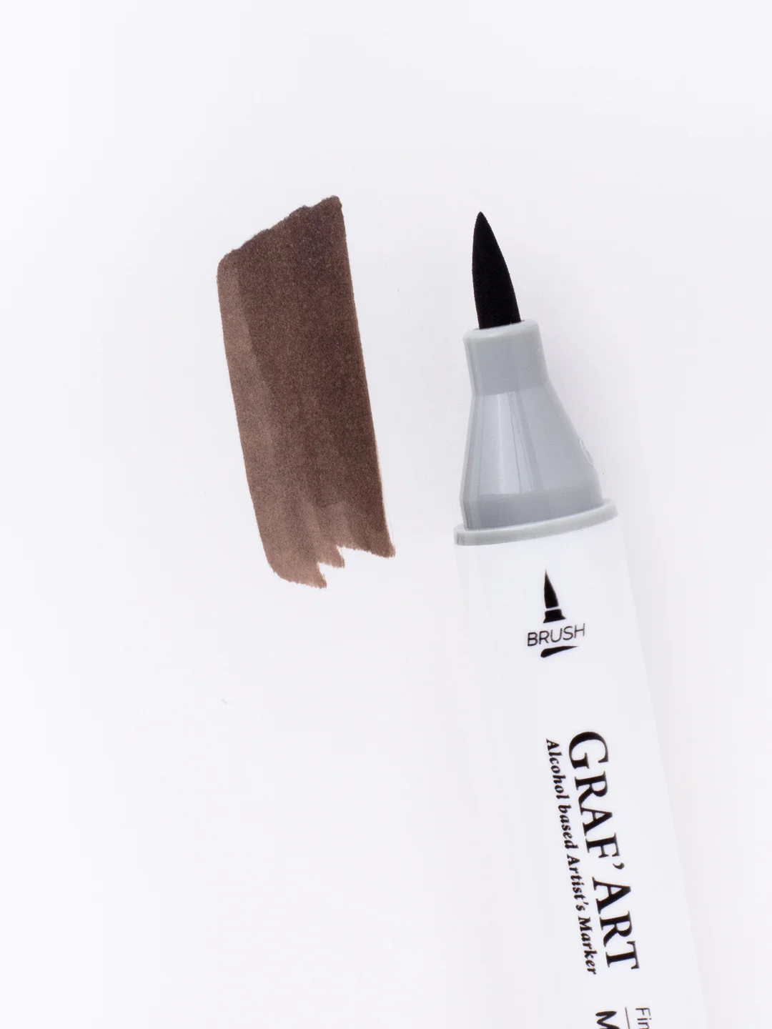 Маркер спиртовой Малевичъ GrafArt Brush, Оттенки коричневого, 1 шт