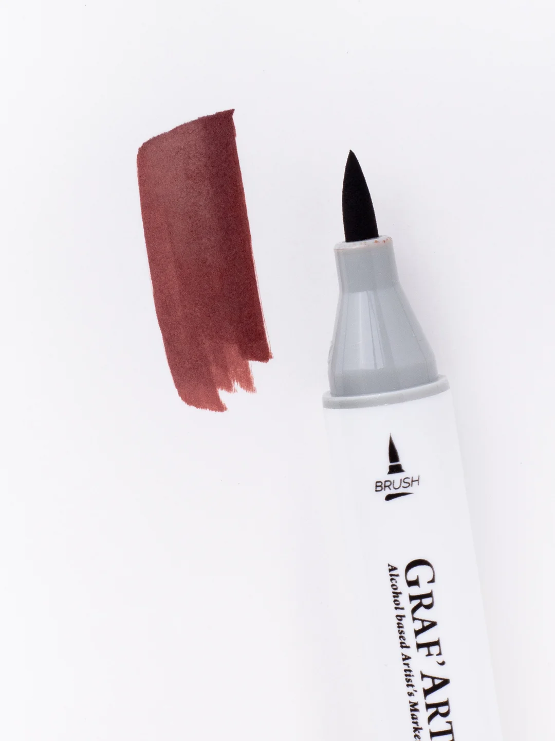 Маркер спиртовой Малевичъ GrafArt Brush, Оттенки коричневого, 1 шт