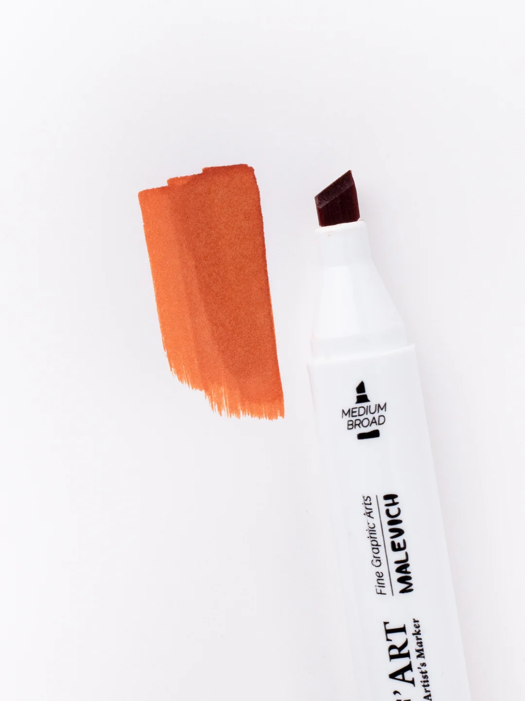 Маркер спиртовой Малевичъ GrafArt Brush, Оттенки коричневого, 1 шт