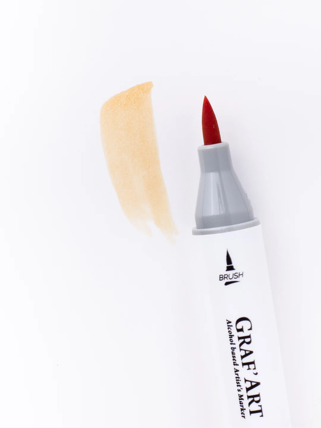 Маркер спиртовой Малевичъ GrafArt Brush, Оттенки коричневого, 1 шт