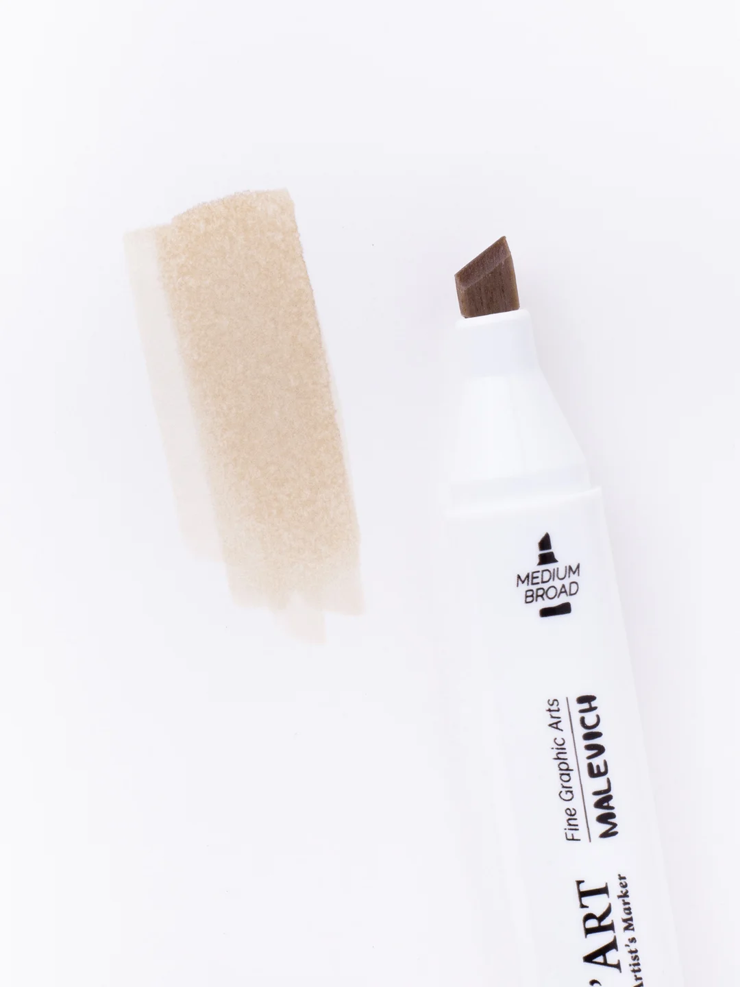 Маркер спиртовой Малевичъ GrafArt Brush, Оттенки коричневого, 1 шт