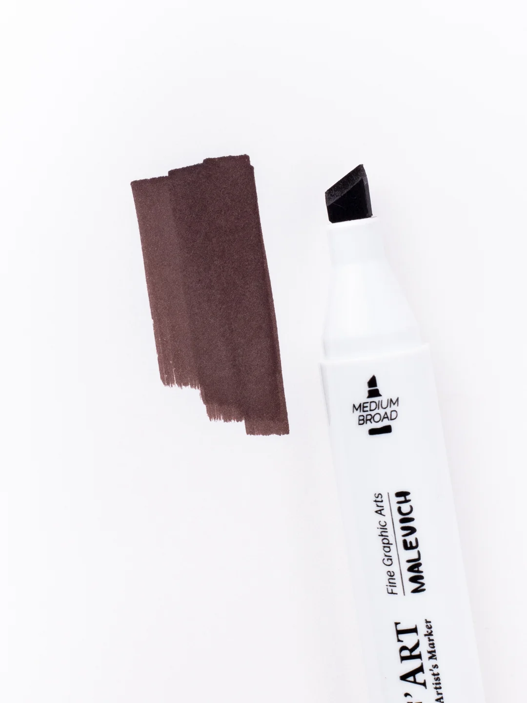 Маркер спиртовой Малевичъ GrafArt Brush, Оттенки коричневого, 1 шт