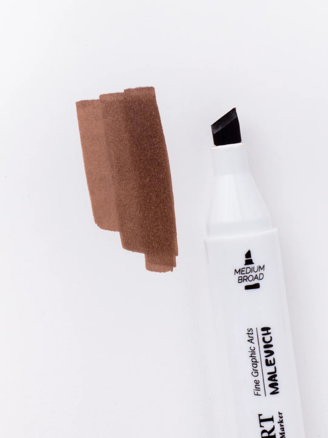 Маркер спиртовой Малевичъ GrafArt Brush, Оттенки коричневого, 1 шт