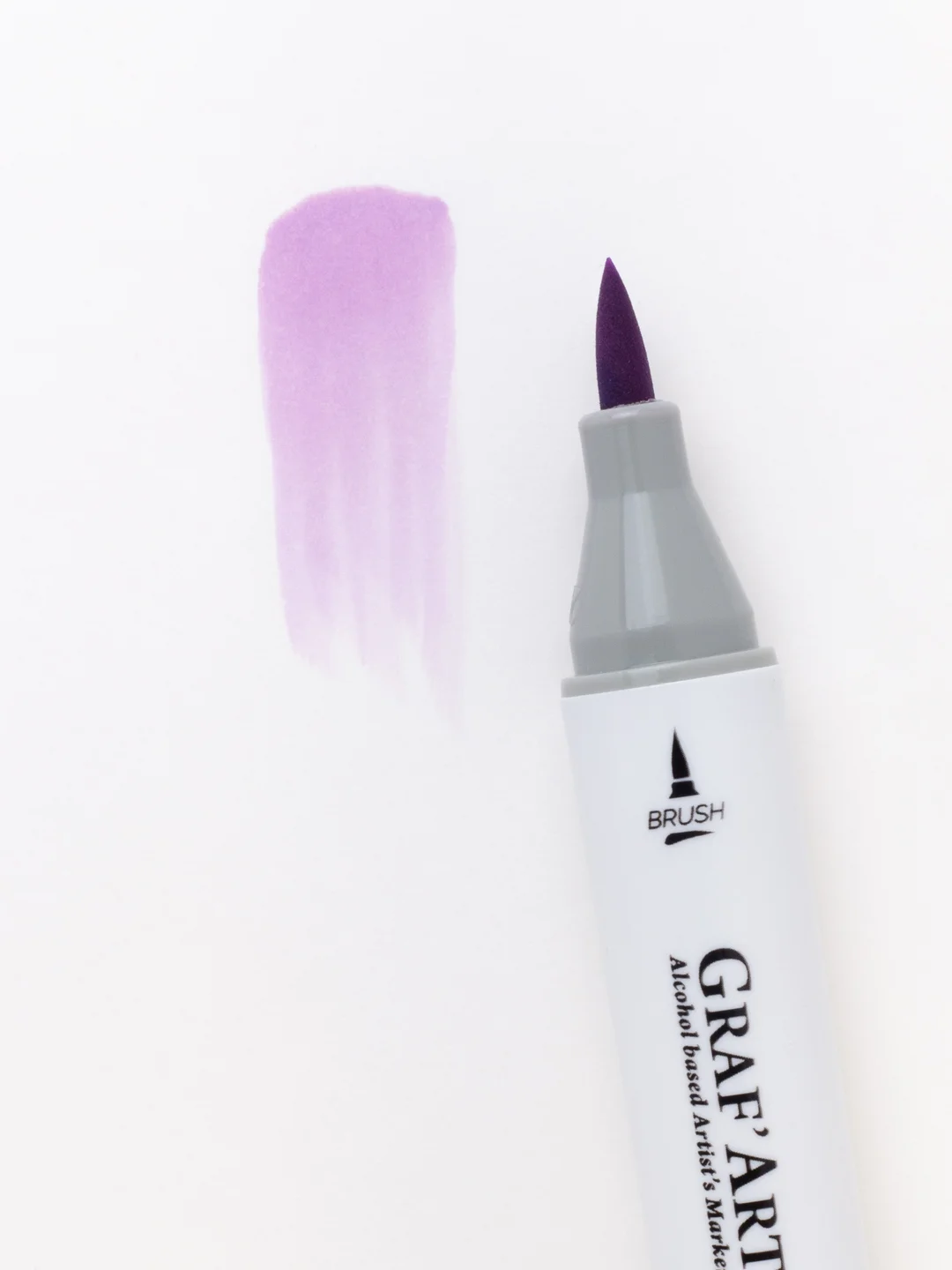 Маркер спиртовой Малевичъ GrafArt Brush, Оттенки фиолетового, 1 шт